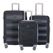 Купить Комплект чемоданов TEXAS CLUB 108, черный недорого