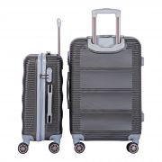 Купить Комплект чемоданов TEXAS CLUB 108, серый недорого