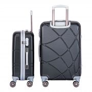 Купить Комплект чемоданов TEXAS CLUB 852, черный недорого