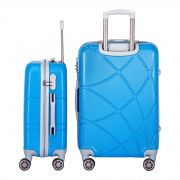 Купить Комплект чемоданов TEXAS CLUB 852, голубой недорого